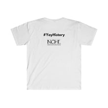 Load image into Gallery viewer, History Matters (...and so does coffee!) White T-Shirt