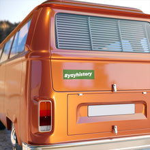 Load image into Gallery viewer, #yayhistory Bumper Sticker
