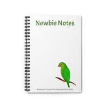 Load image into Gallery viewer, Newbie Notes - Ruled Line Spiral Notebook
