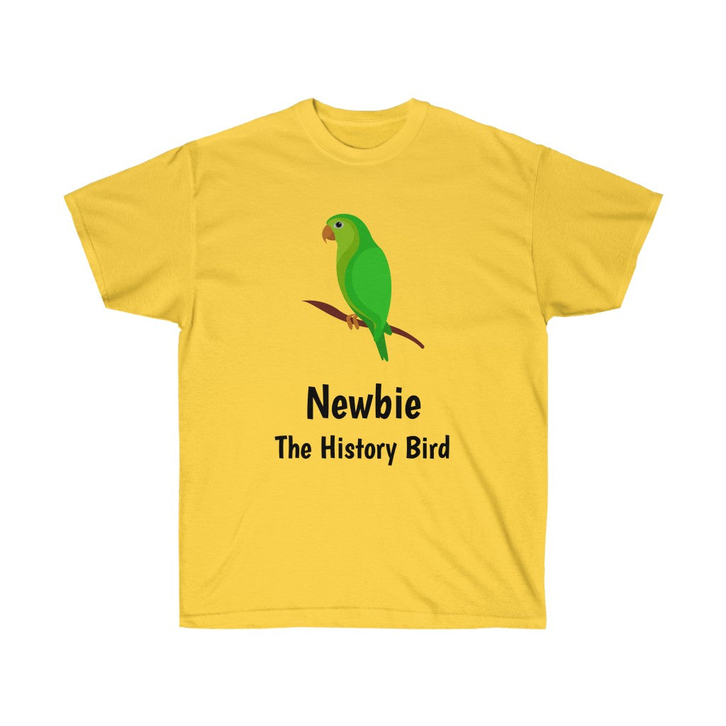 Newbie, The History Bird T-Shirt